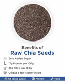 Dark Chia Seeds - The Indian Organics